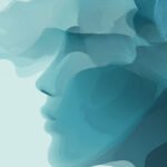 Abstract illustration representing behavior, cognition, and learning in Social Learning Theory.